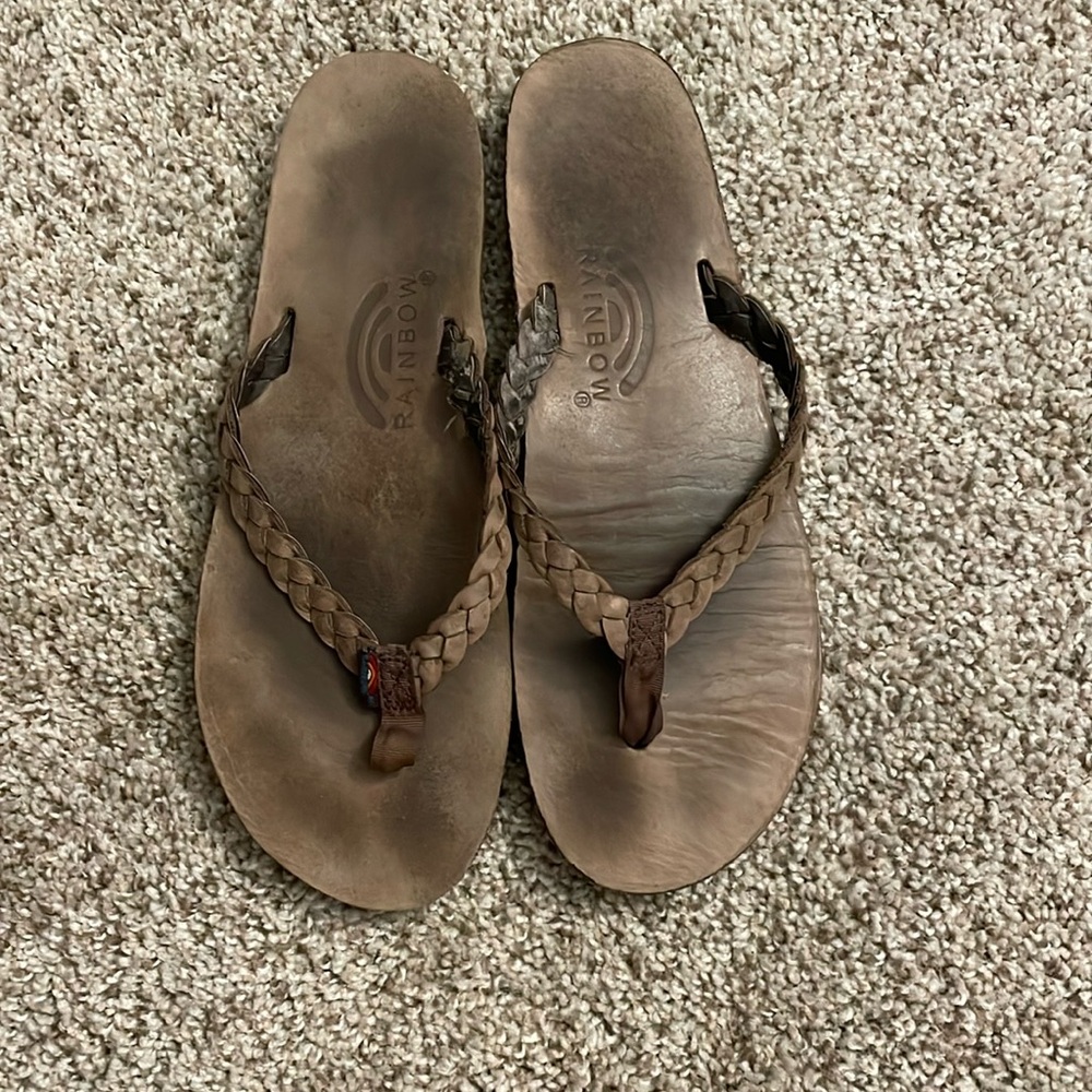 Rainbow Flip Flop Sandals